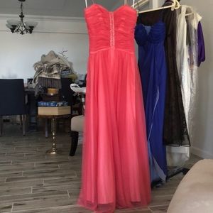 Pink cocktail/prom dress